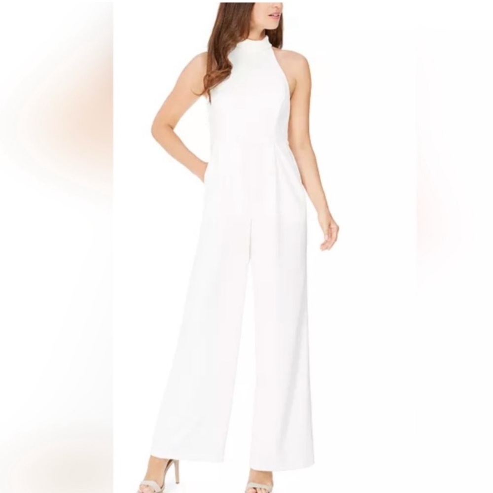 Calvin Klein White Wedding Jumpsuit